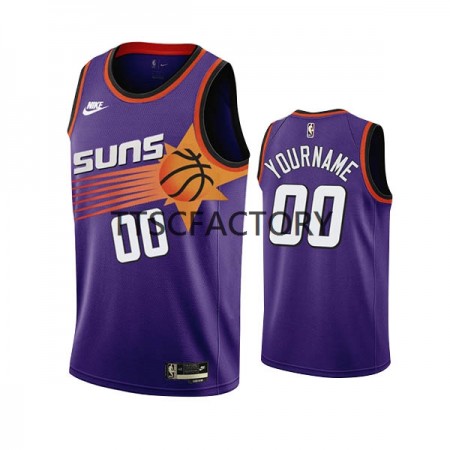 Herren NBA Phoenix Suns Trikot Benutzerdefinierte Nike 2022-23 Classic Edition Lila Swingman